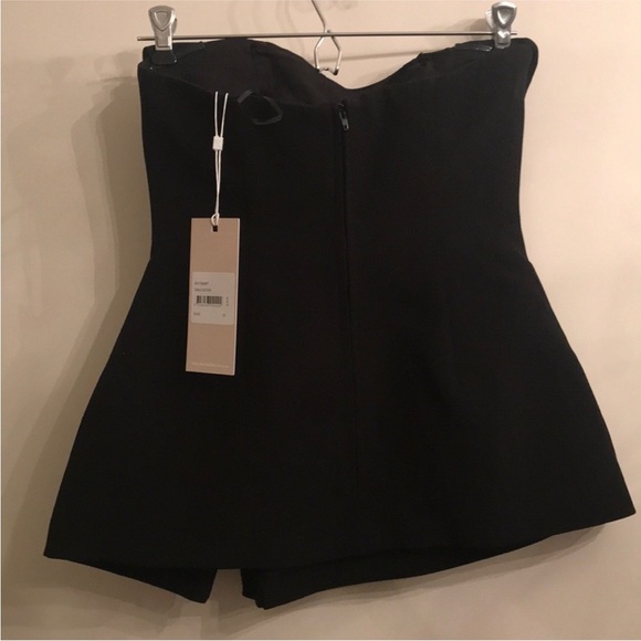 Beautiful Strapless Black Top by Keepsake the label - Picture 5 of 7